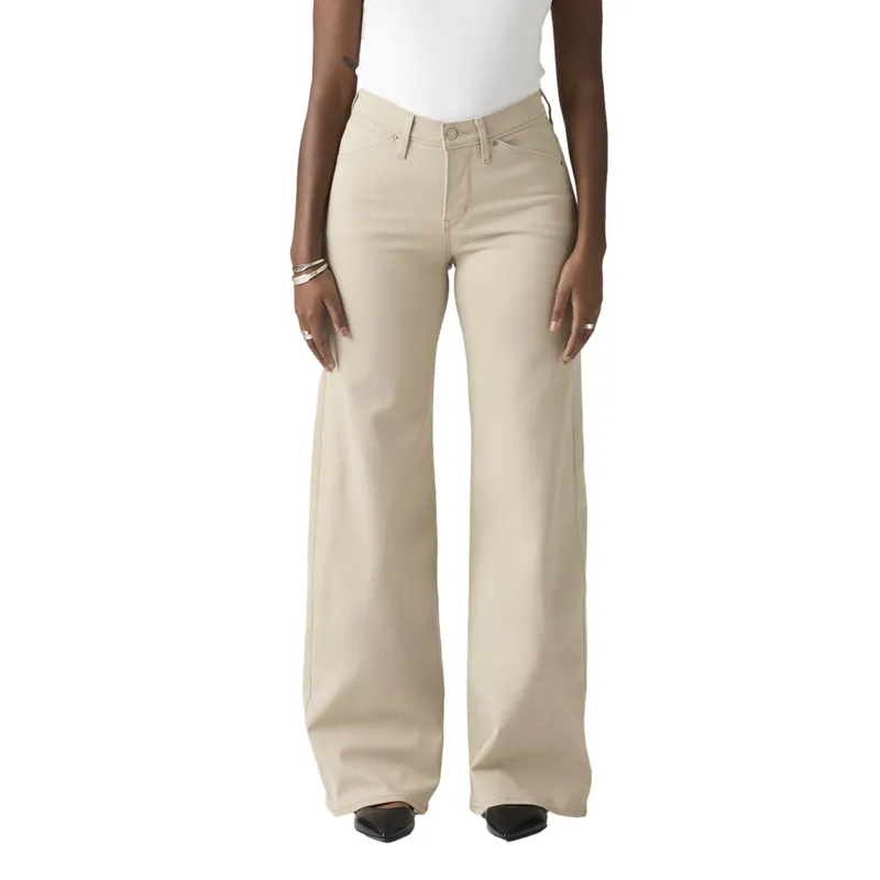 LEVIS - Jeans Mujer 318 Styled Wide Leg Beige Levis
