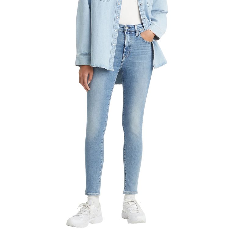 LEVIS - Jeans Mujer 721 High Rise Skinny Celeste Levis