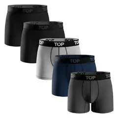 TOP - Bóxer Medio Algodón Pack 5 C8 Top.