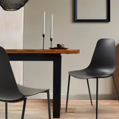 ASIMETRIKA - Silla ALMARAZ - Negro