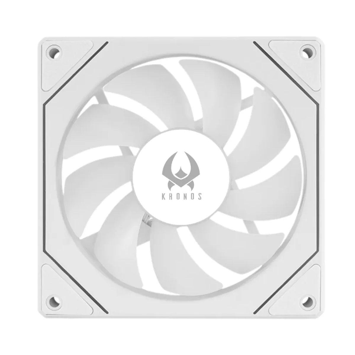 KRONOS - Ventilador Gabinete PC Kronos Eurus ARGB 120mm PWM White