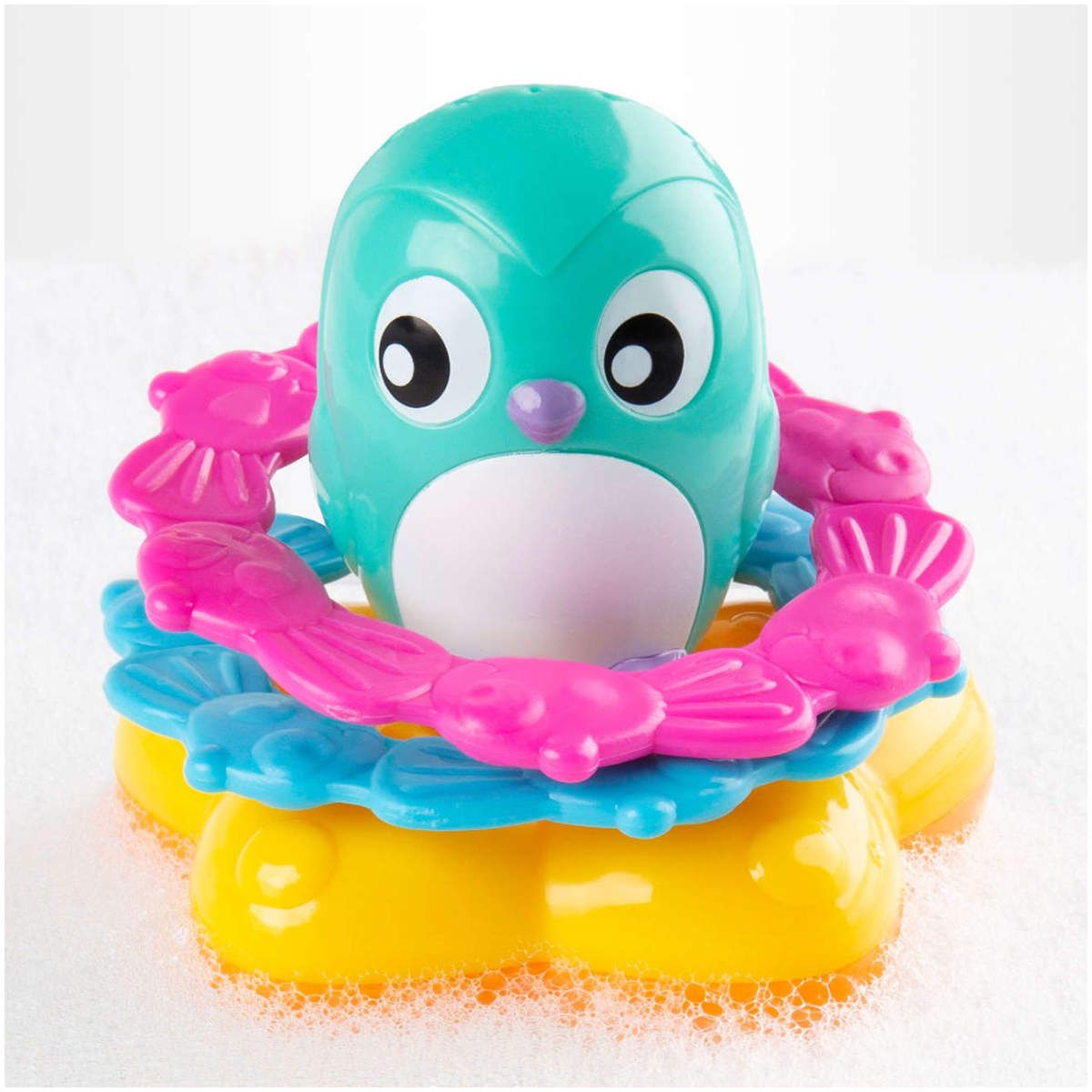 PLAYGRO - Juguete de Baño PLAYGRO Pingüino Flotante de Anillos