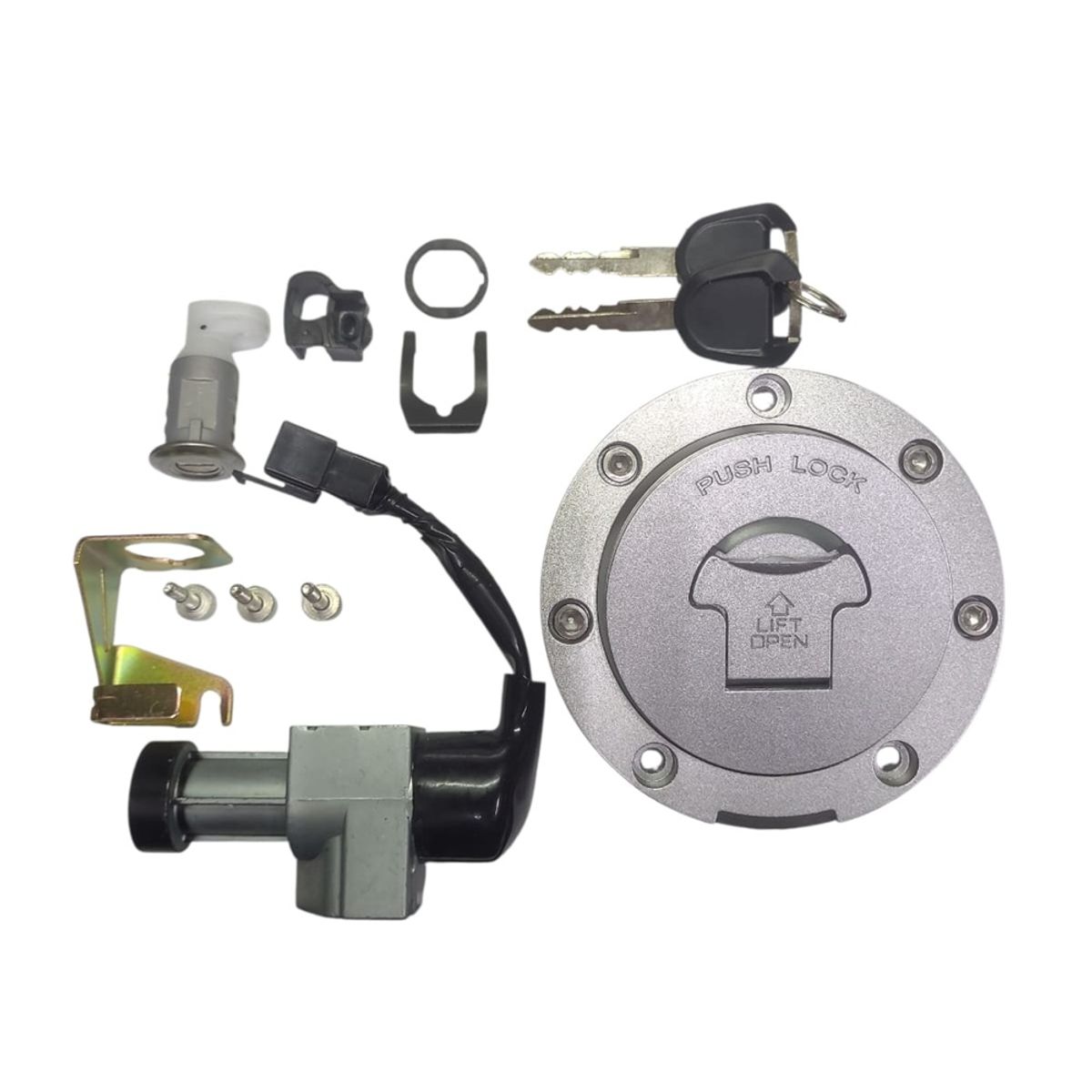 GENERICO - Kit de Chapa Contacto Moto Honda CB 190r