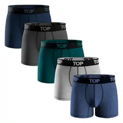 TOP - Bóxer Medio Algodón Pack 5 C9 Top.