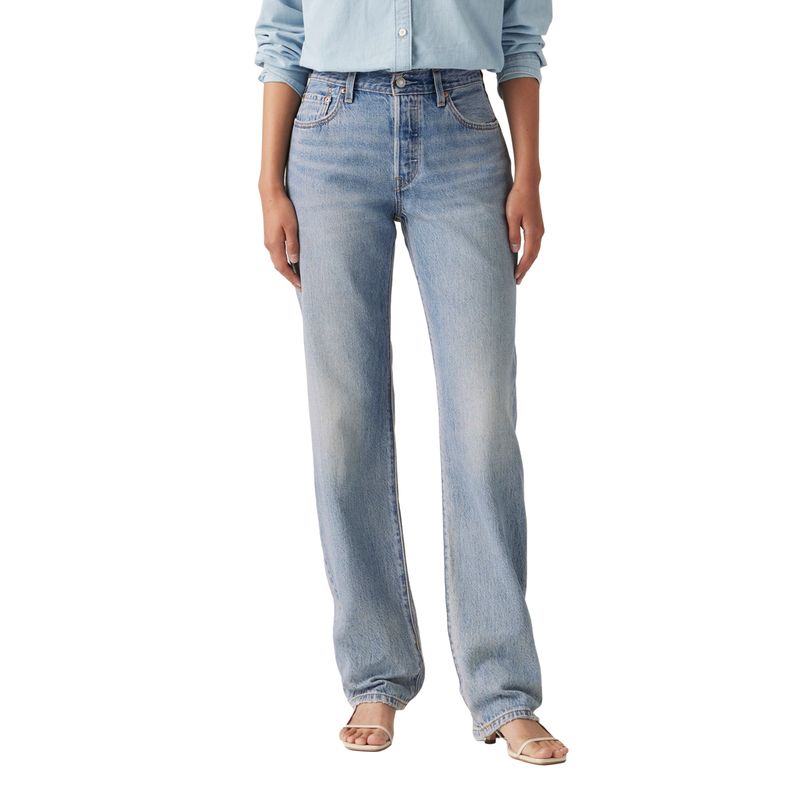 LEVIS - Jeans Mujer 501 '90s Lightweight Celeste Levis