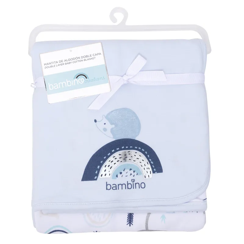 BAMBINO - Mantita Algodon Bambino Doble Capa
