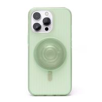 Carcasa Magsafe Ice Cream con Pop Socket Verde IPH 15
