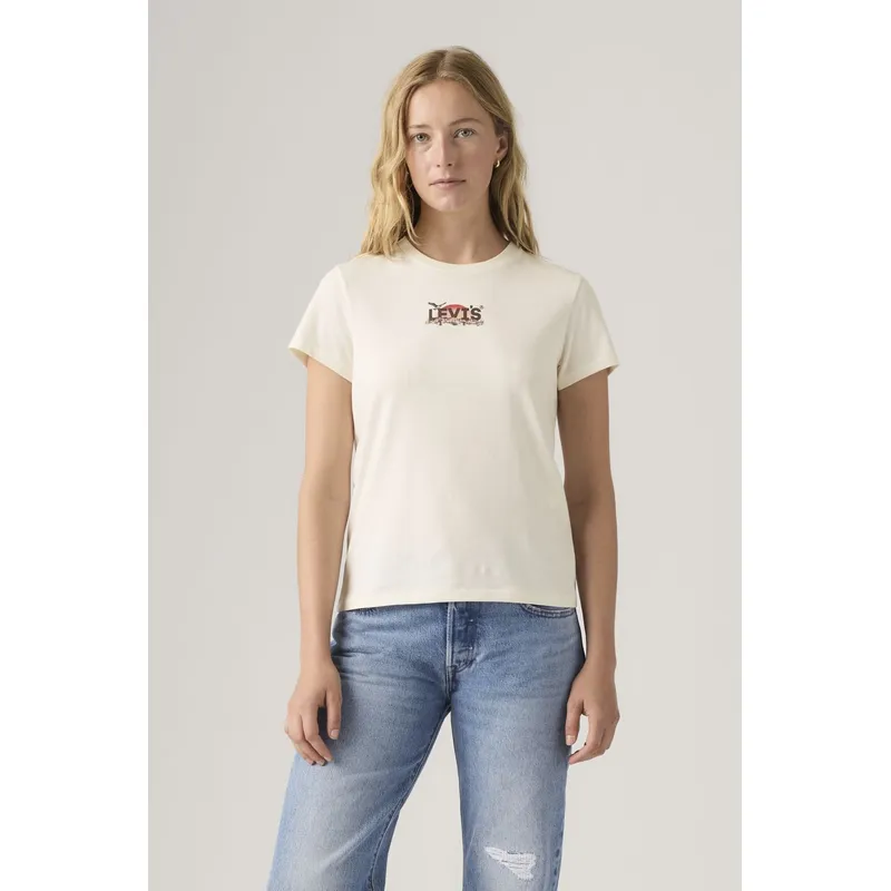 LEVIS - Polera Mujer The Perfect Tee Blanco Levis