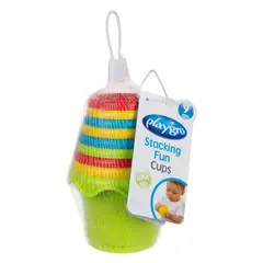 PLAYGRO - Juguete Vasitos Apilables Stacking Fun Cups