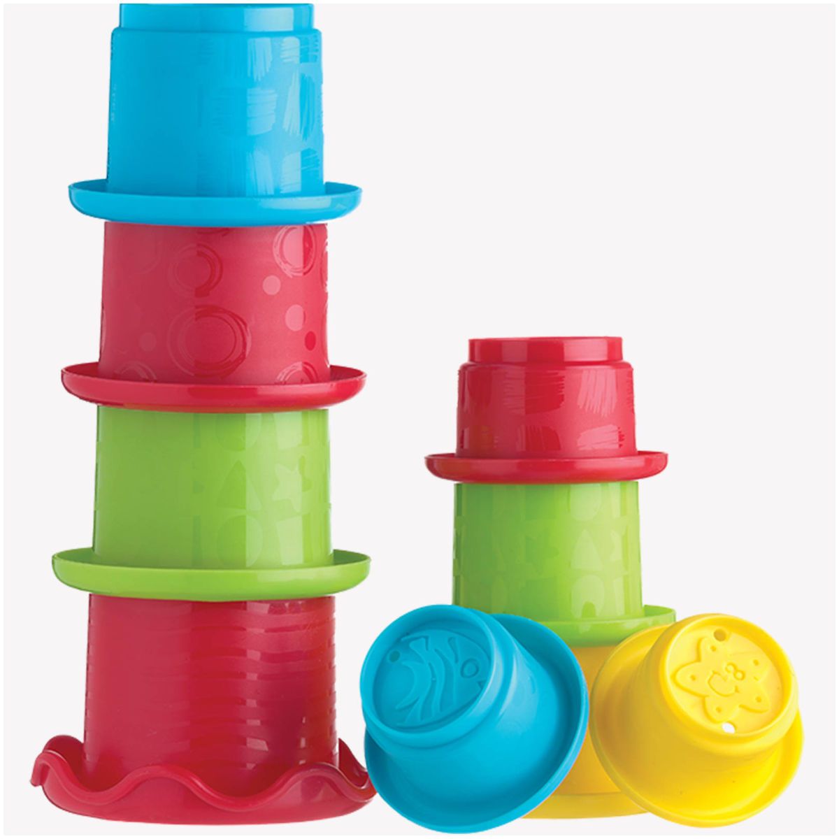 PLAYGRO - Juguete Vasitos Apilables PLAYGRO Stacking Fun Cups