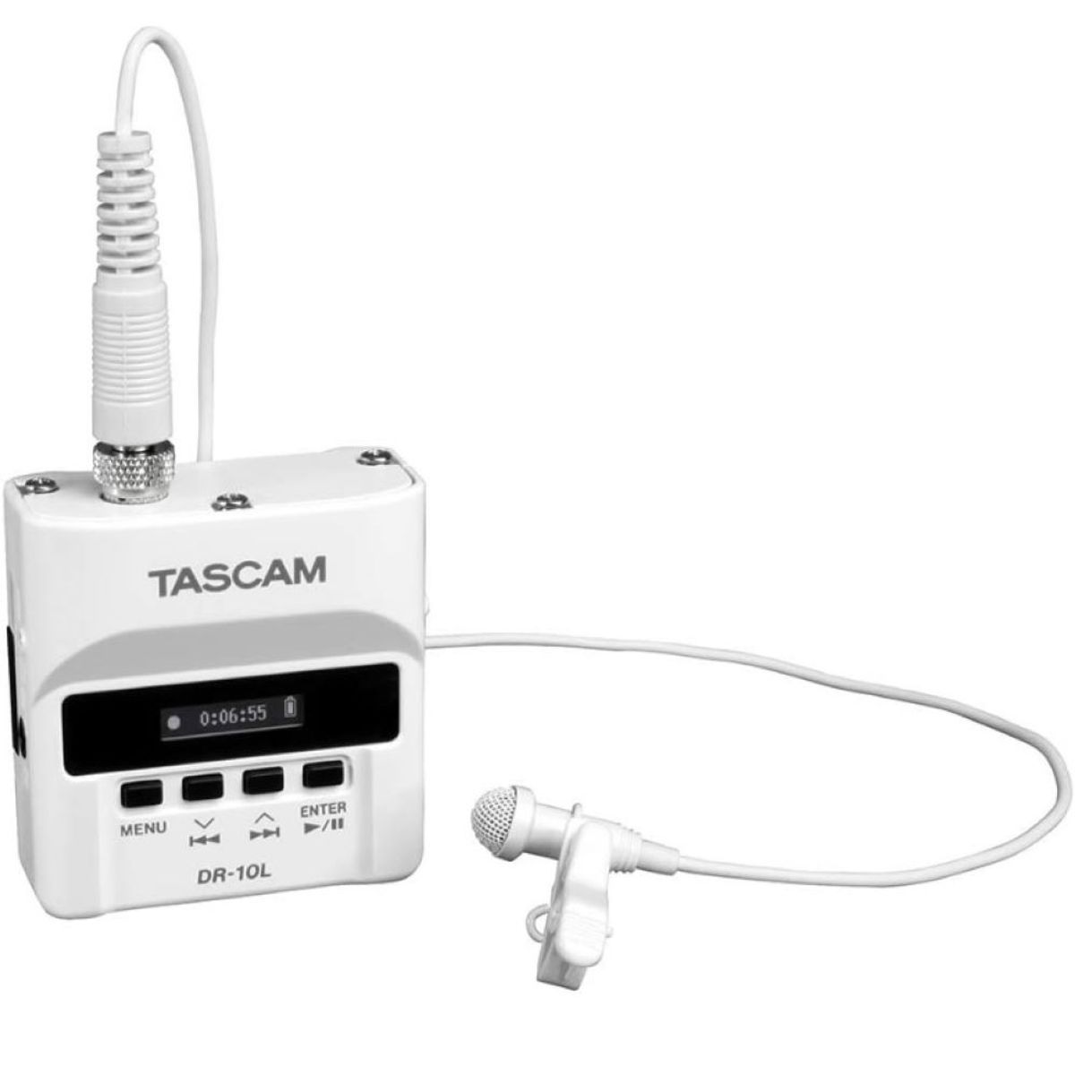 TASCAM - Grabadora Portatil Con Microfono Lavalier Tascam DR-10LW