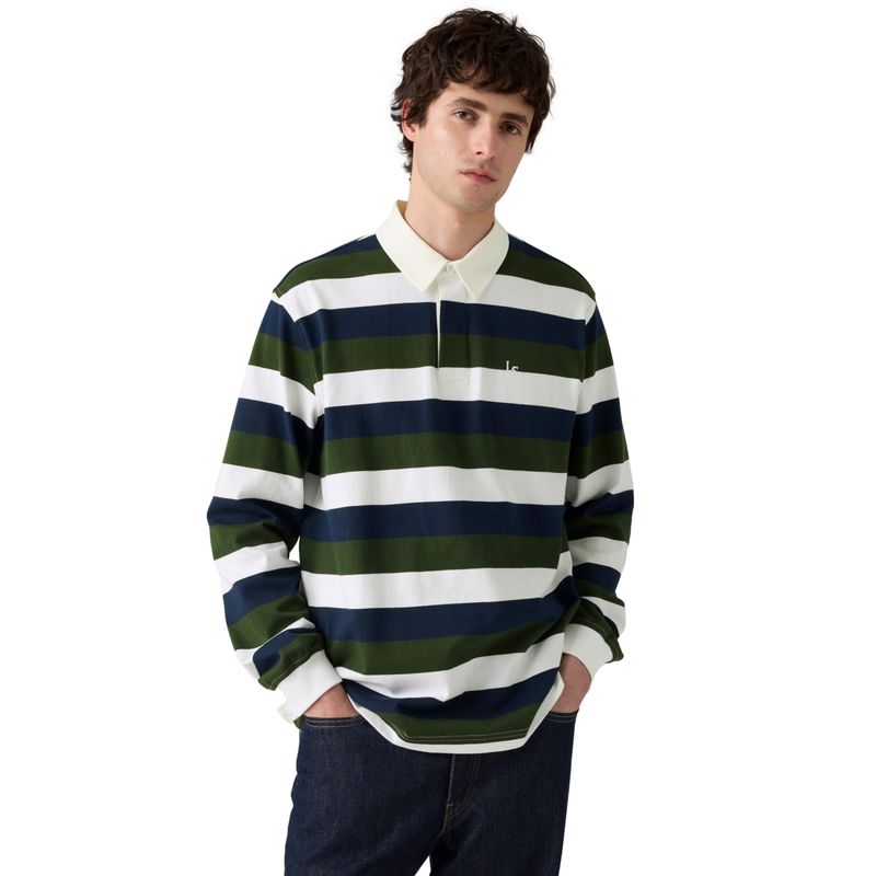 LEVIS - Polera Hombre Union Rugby Multicolor Levis