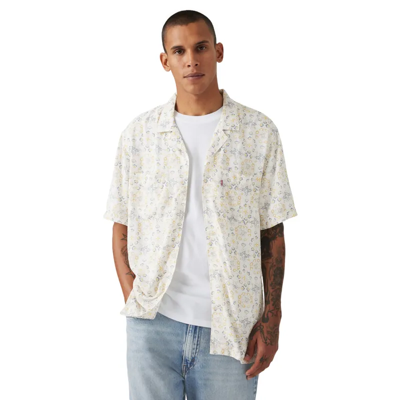 LEVIS - Camisa Hombre S/s Classic Camper Beige Levis