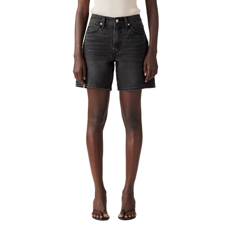 LEVIS - Shorts Mujer 94 Baggy Short Negro Levis