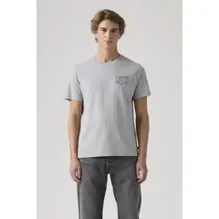 LEVIS - Polera Hombre Graphic Crewneck Tee Gris