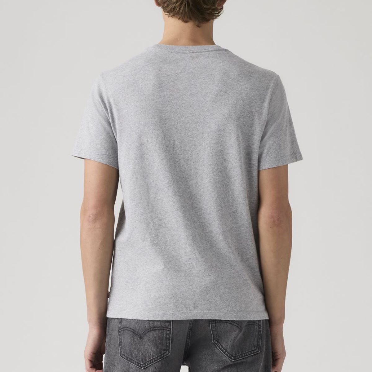 LEVIS - Polera Hombre Graphic Crewneck Tee Gris Levis