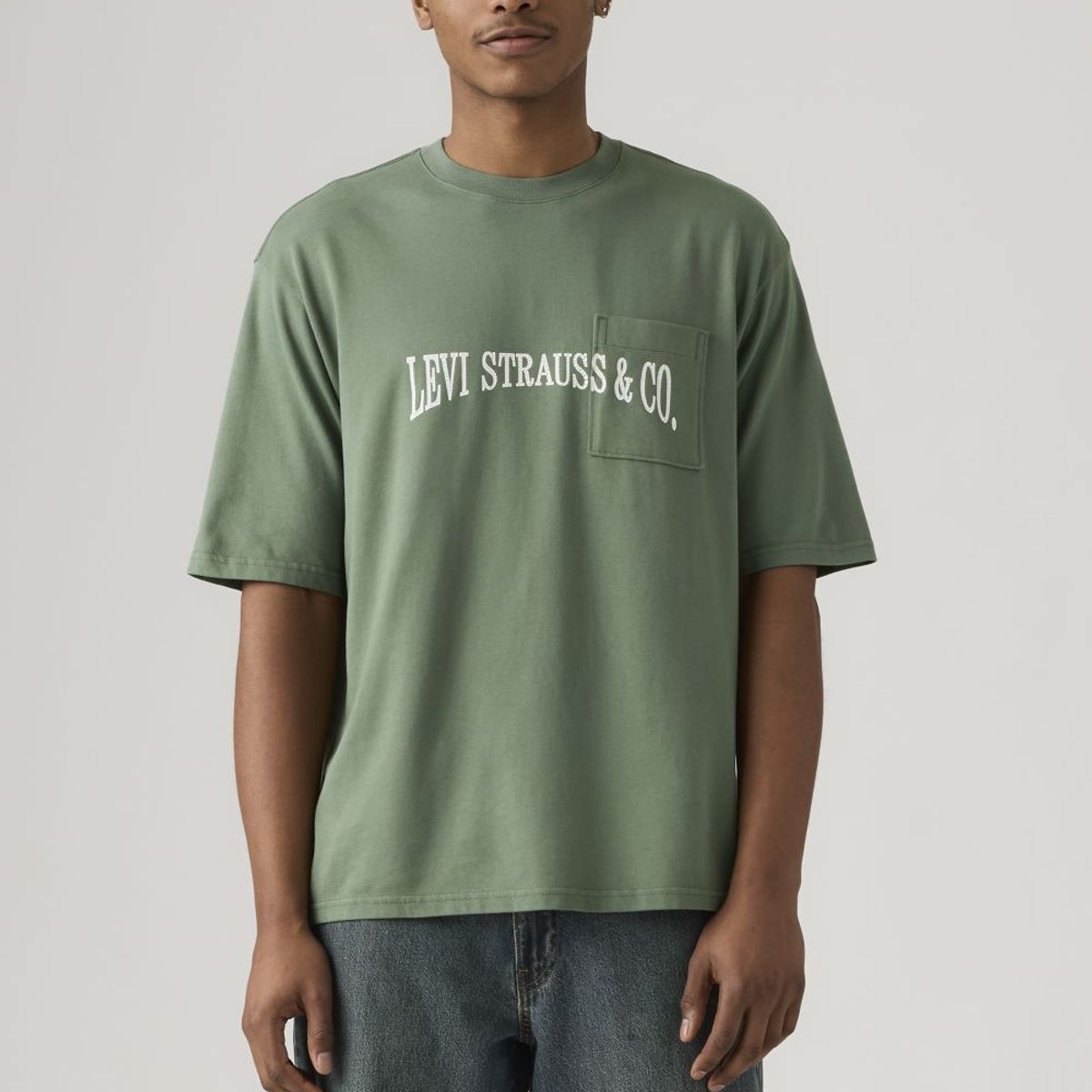 LEVIS - Polera Hombre Half Sleeve Verde Levis