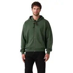 LEVIS - Polerón Hombre Boxy Full Zip Verde