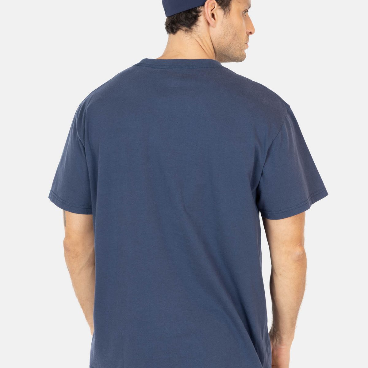 VOLCOM - Polera MC Long Time Azul Hombre Volcom
