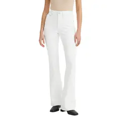 LEVIS - Jeans Mujer 726 Hr Flare Blanco