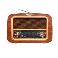 Radio Portatil Retro Nostalgic Recargable AMFM USB