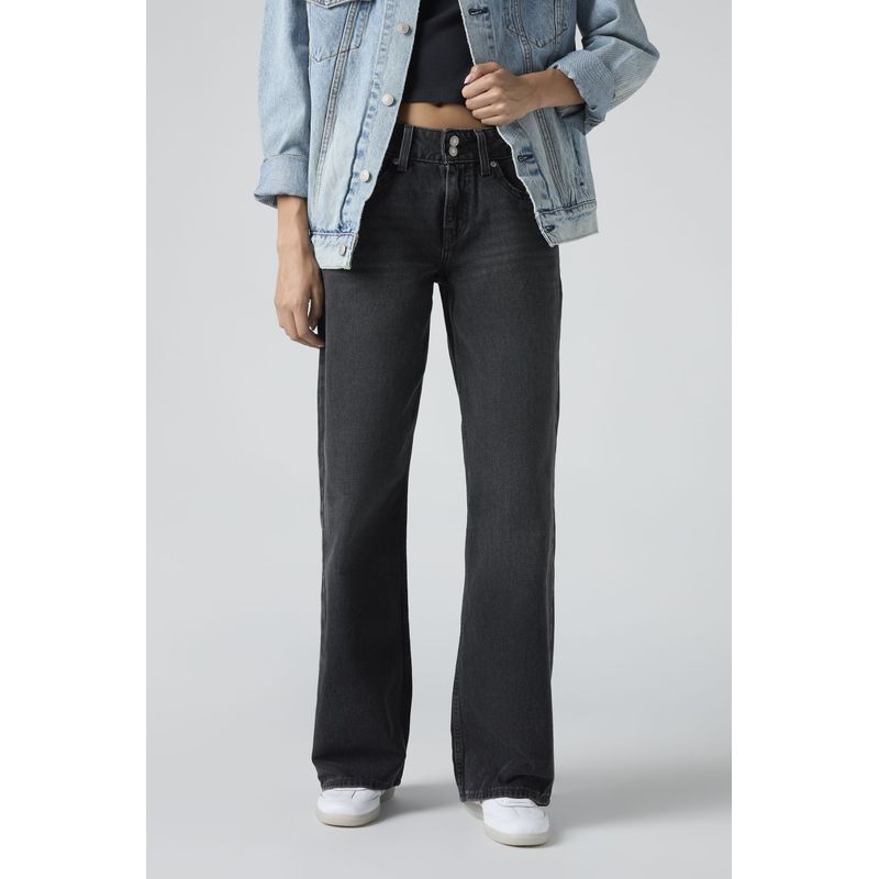LEVIS - Jeans Mujer Superlow Loose Negro Levis
