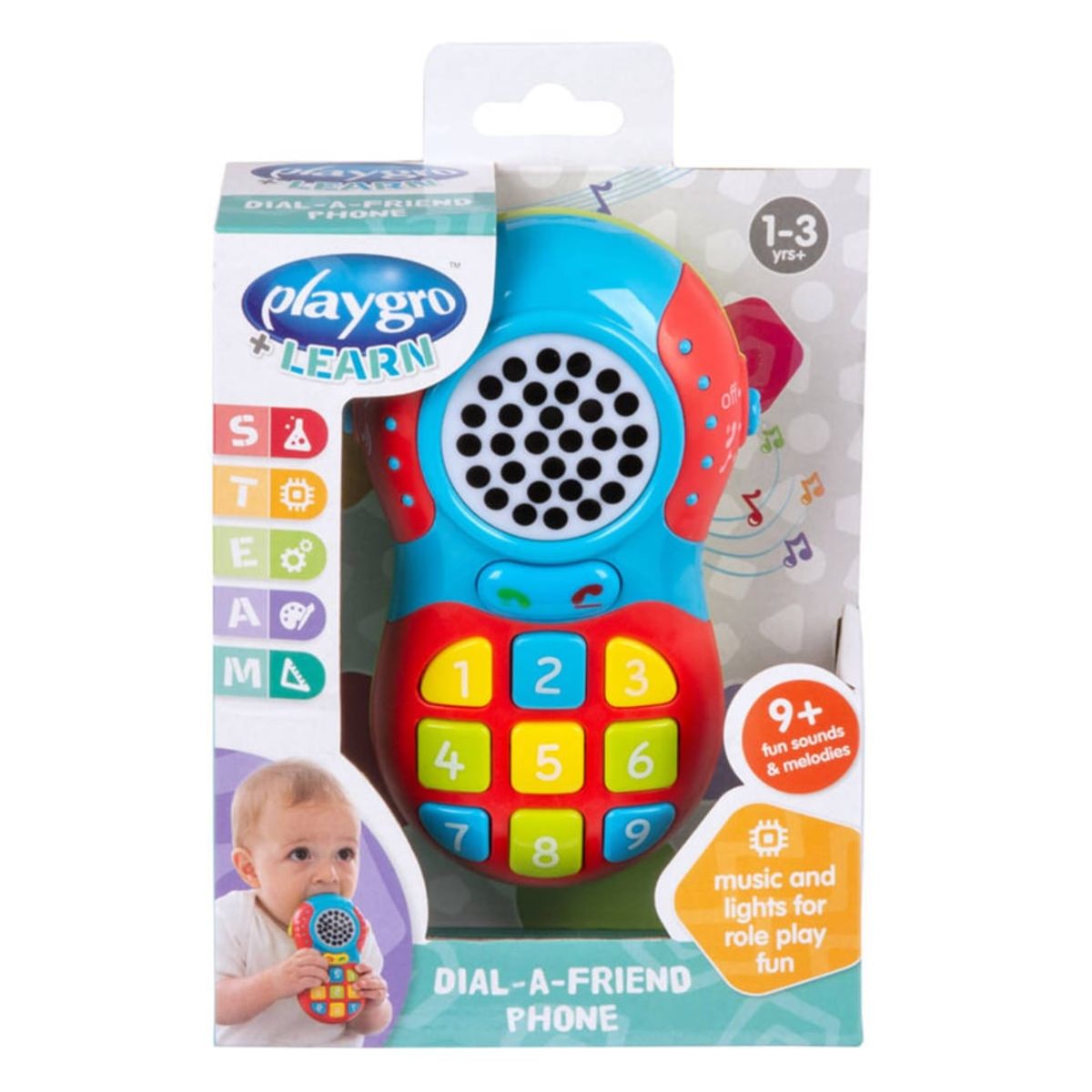 PLAYGRO - Juguete mi Primer Celular de Aprendizaje PLAYGRO