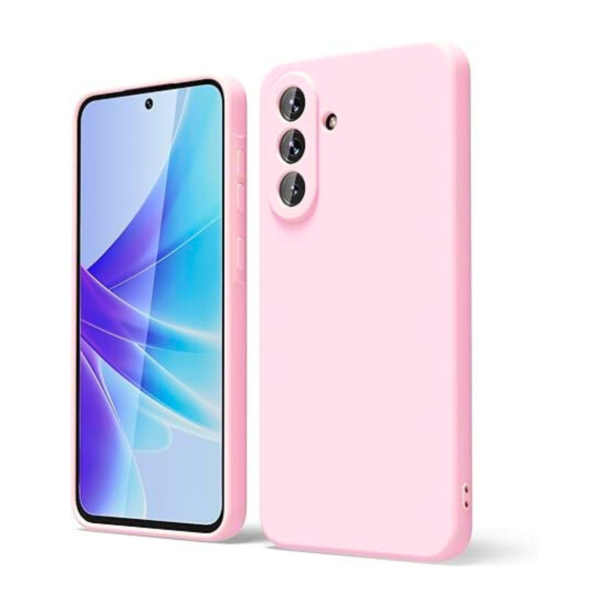 GENERICO - Carcasas Silicona Color Para Samsung S25 Plus - Rosa