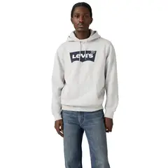 LEVIS - Polerón Hombre Standard Graphic Hoodie Gris