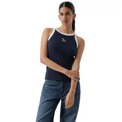 LEVIS - Polera Mujer Essential Racer Tank Azul