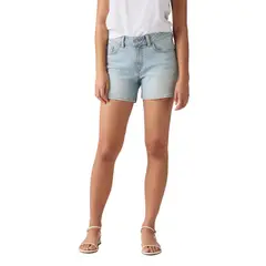 LEVIS - Shorts Mujer A-line Celeste