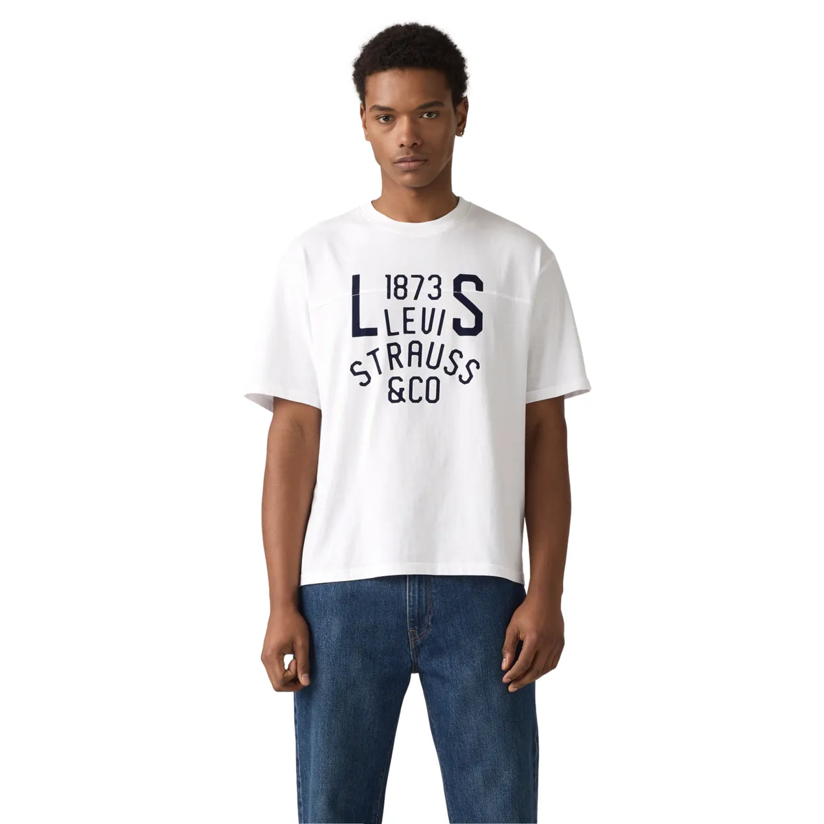 LEVIS - Polera Hombre Lockwood Practice Tee Blanco Levis