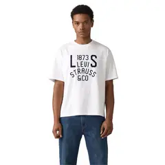 LEVIS - Polera Hombre Lockwood Practice Tee Blanco
