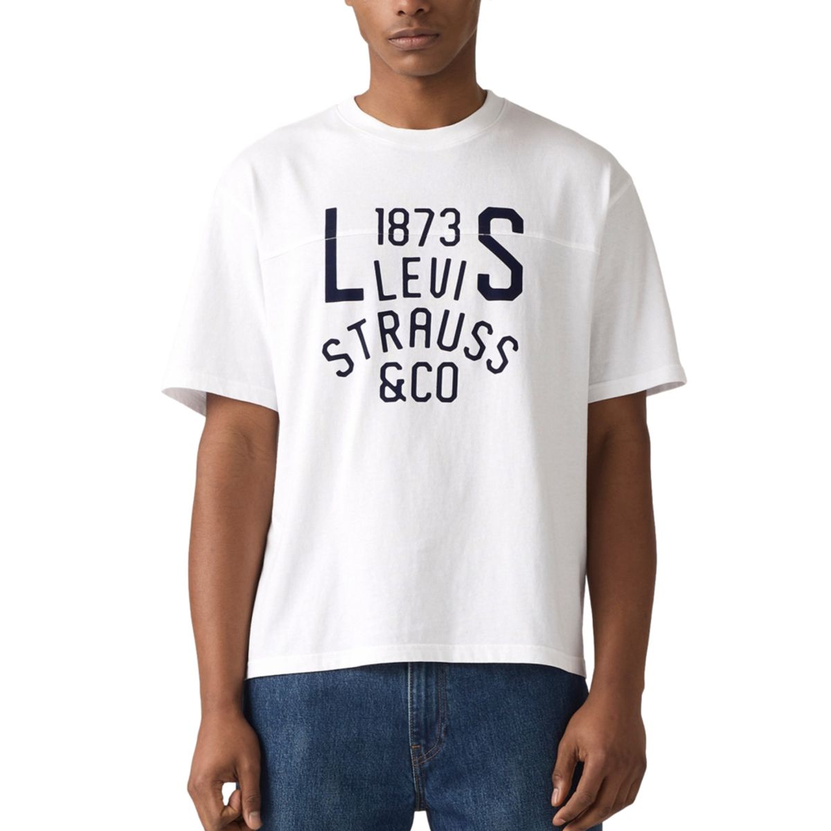 LEVIS - Polera Hombre Lockwood Practice Tee Blanco Levis