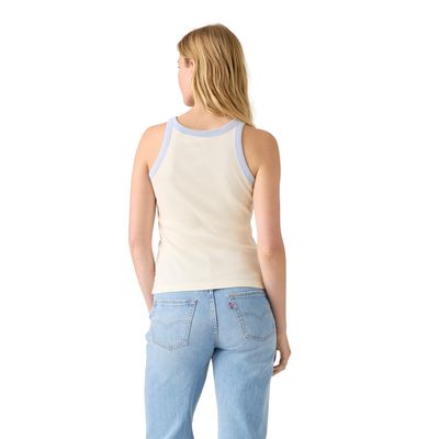 Imagen 2 del producto Polera Mujer Essential Racer Tank Blanco