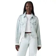 LEVIS - Chaqueta Mujer Shrunken 90s Celeste