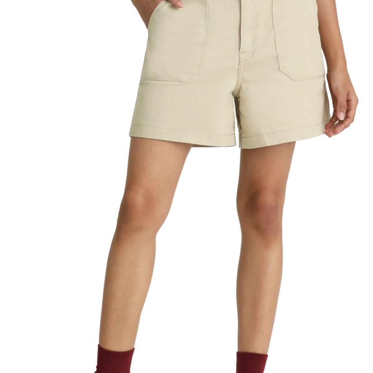 LEVIS - Shorts Mujer Nd Utility Short Beige Levis