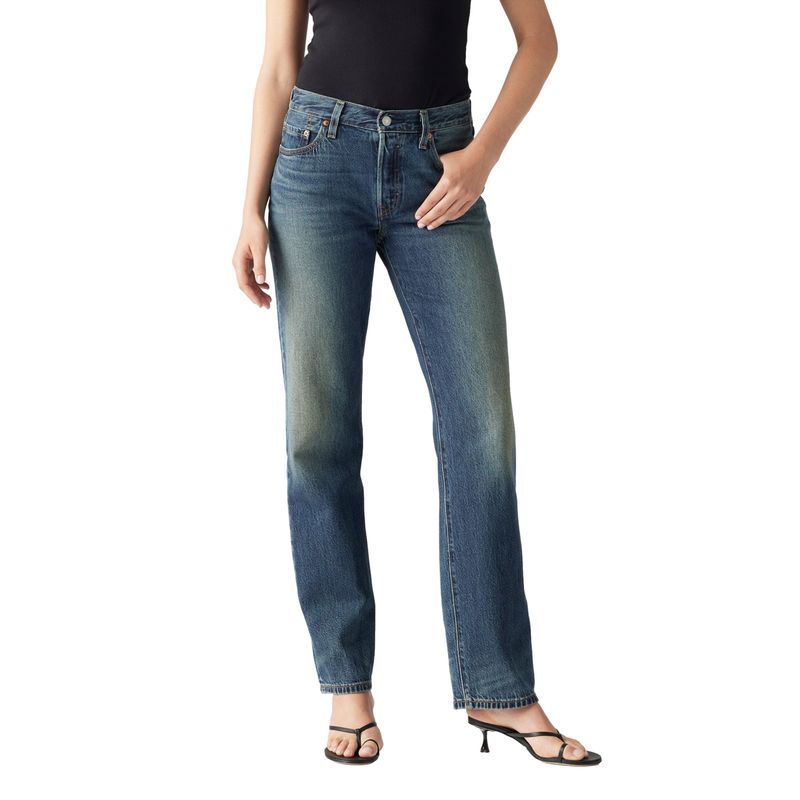LEVIS - Jeans Mujer 501 '90s Lightweight Azul Levis