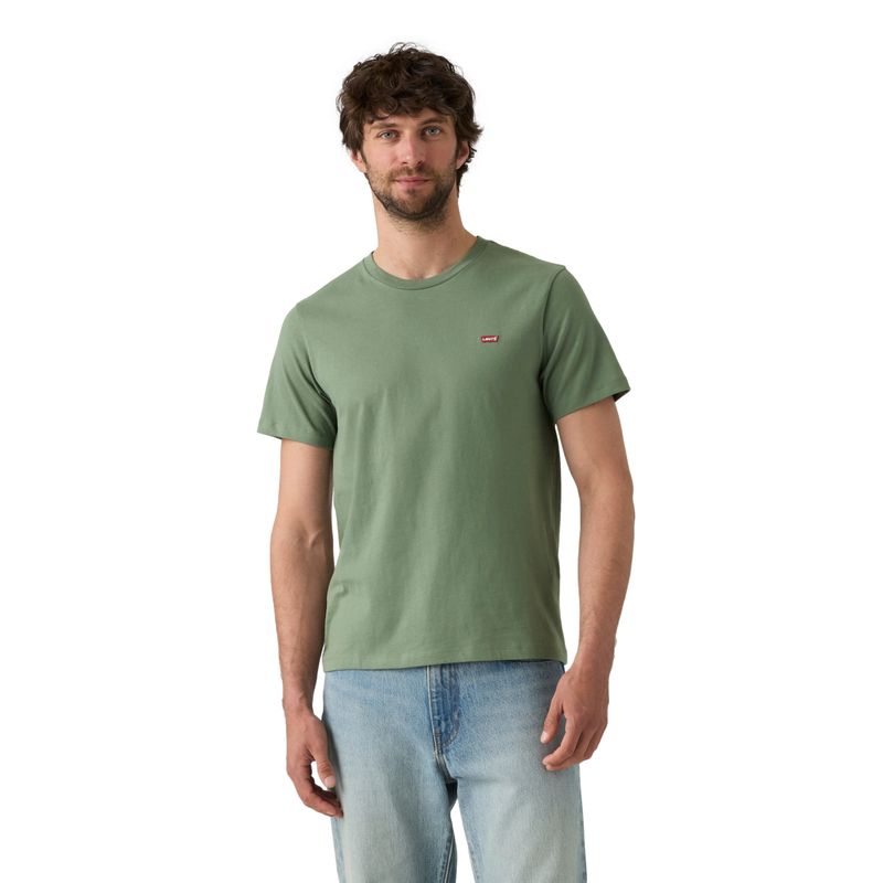 LEVIS - Polera Hombre Original Tee Verde Levis