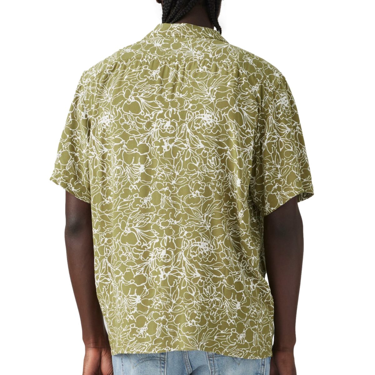 LEVIS - Camisa Hombre S/s Classic Camper Verde Levis