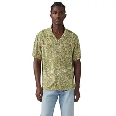 LEVIS - Camisa Hombre S/s Classic Camper Verde