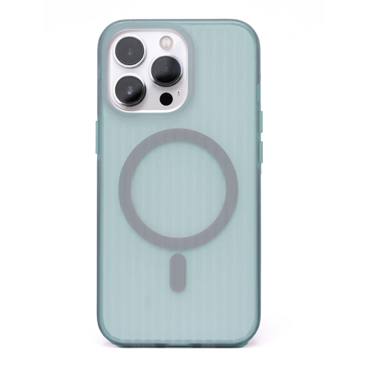 GENERICO - Carcasa Magsafe Ice Cream con Pop Socket Celeste IPH 15 Pro
