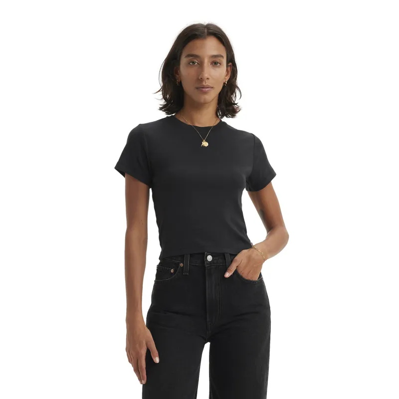 LEVIS - Polera Mujer Essential Sporty Tee Negro Levis
