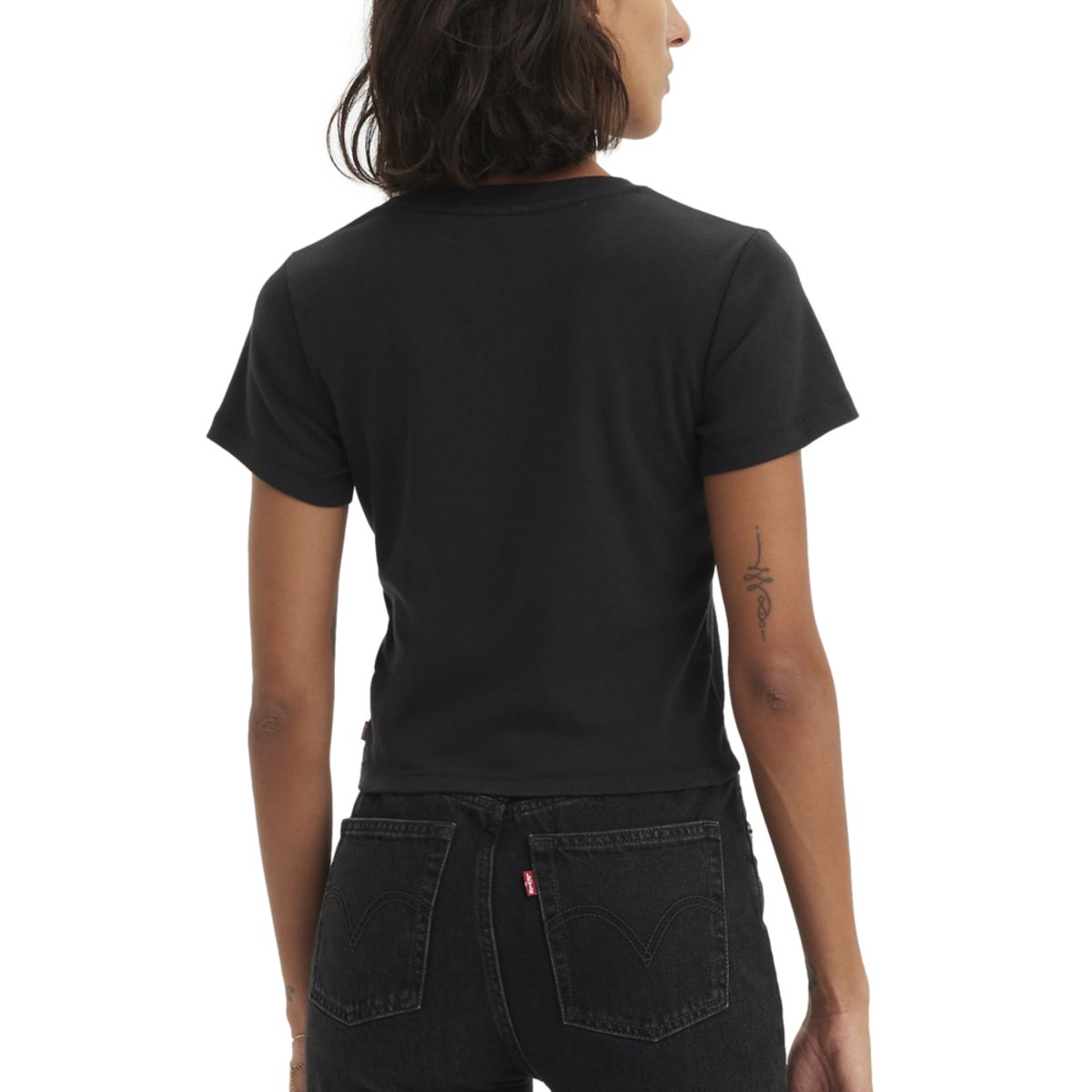 LEVIS - Polera Mujer Essential Sporty Tee Negro Levis