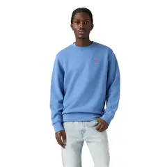 LEVIS - Polerón Hombre Core Crew Sweatshirt Azul
