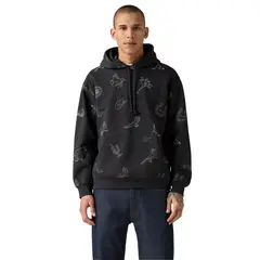 LEVIS - Polerón Hombre Relaxed Graphic Po Gris