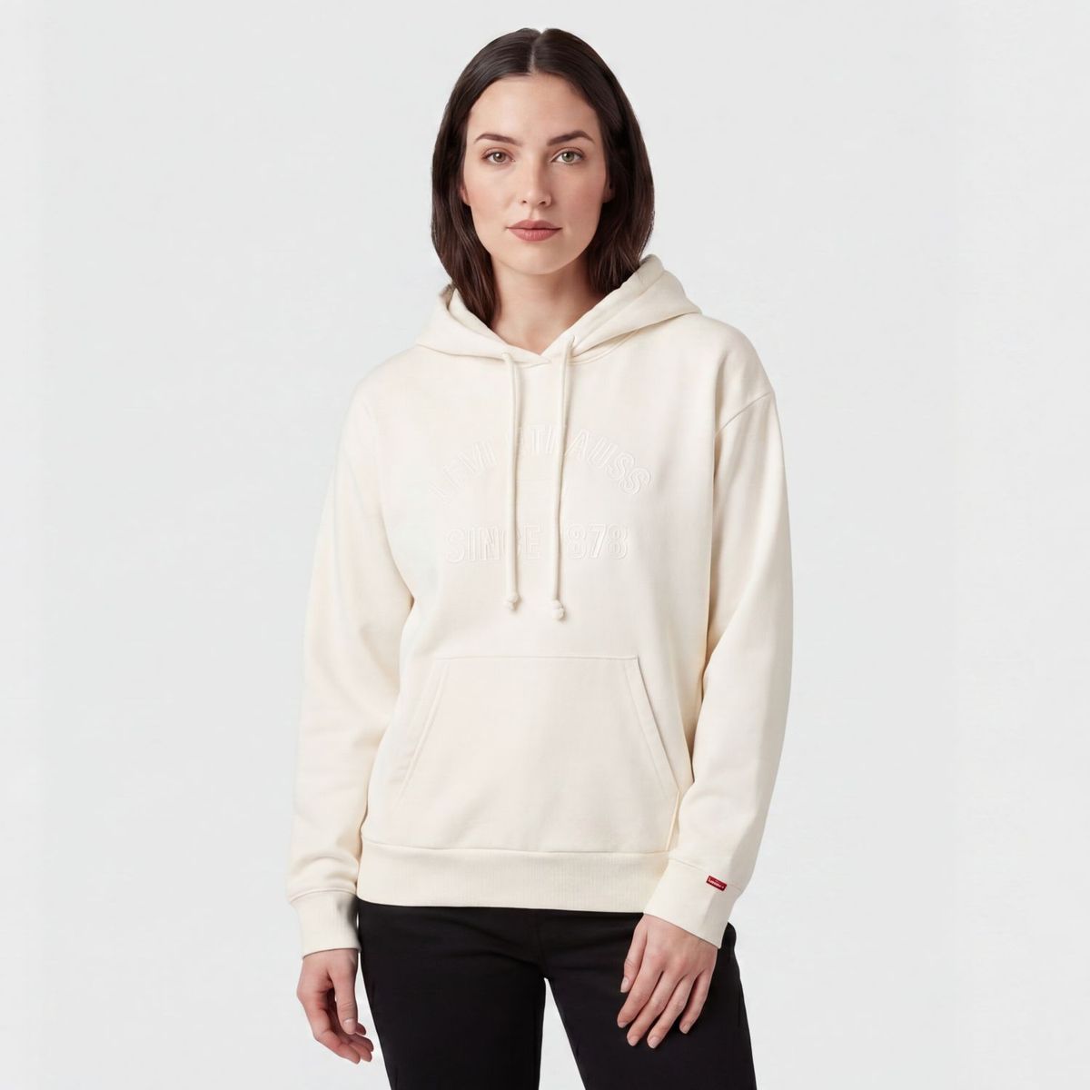 LEVIS - Polerón Mujer Graphic Heritage Blanco Levis