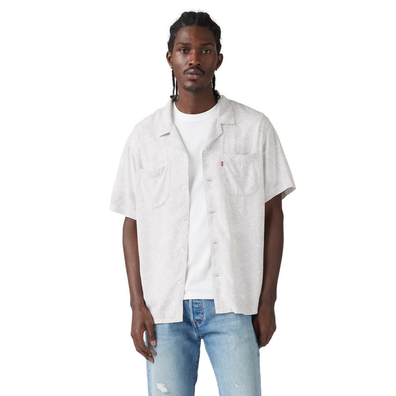 LEVIS - Camisa Hombre S/s Classic Camper Blanco Levis