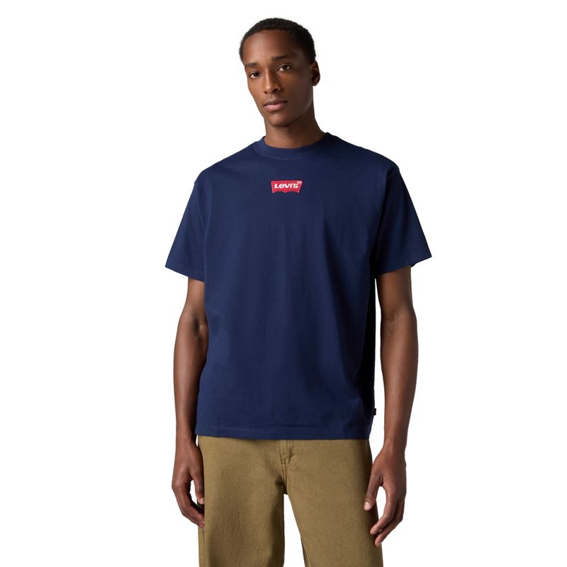 LEVIS - Polera Hombre Vintage Fit Graphic Tee Azul Levis