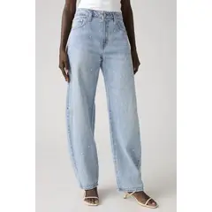 LEVIS - Jeans Mujer Baggy Dad Barrel Celeste